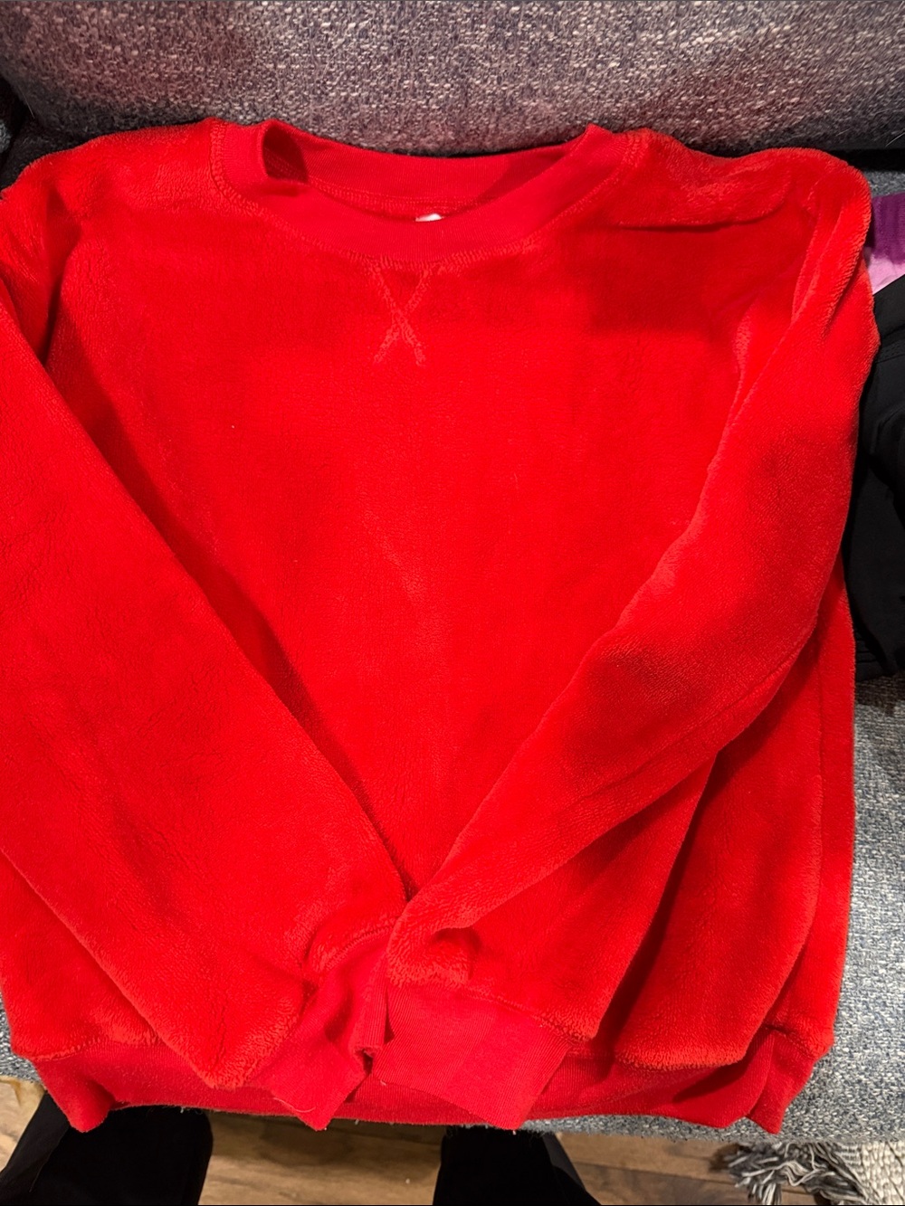 Nordstrom Kids Red Crewneck Sweatshirt